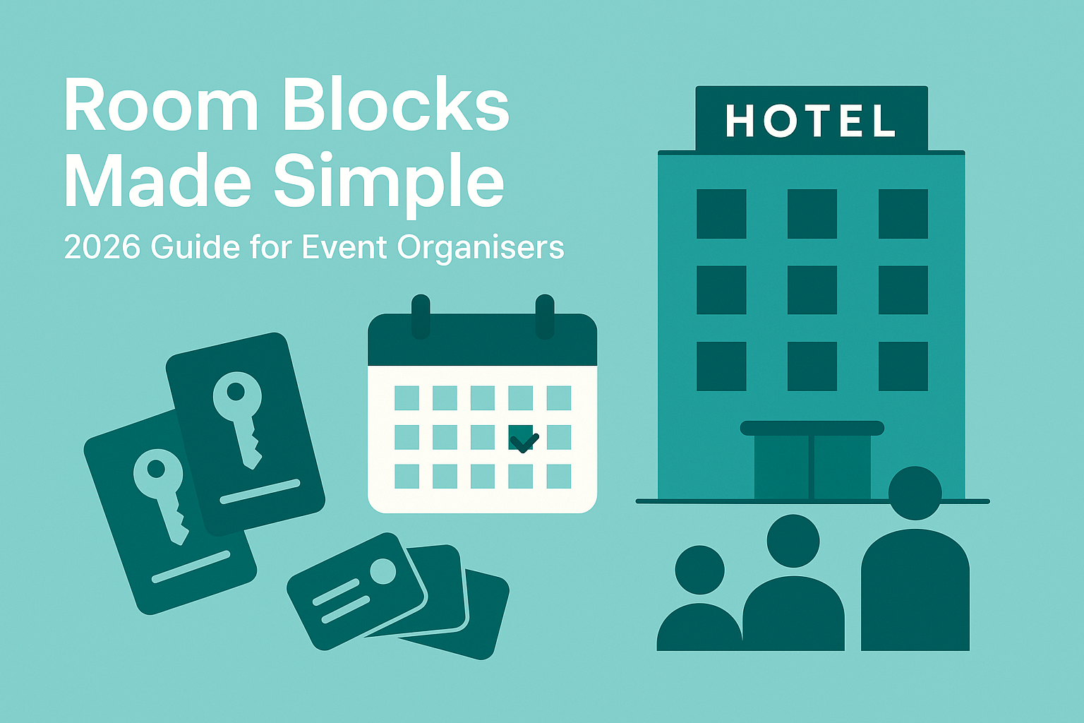 Room blocks guide for event organisers managing conference accommodation in 2026